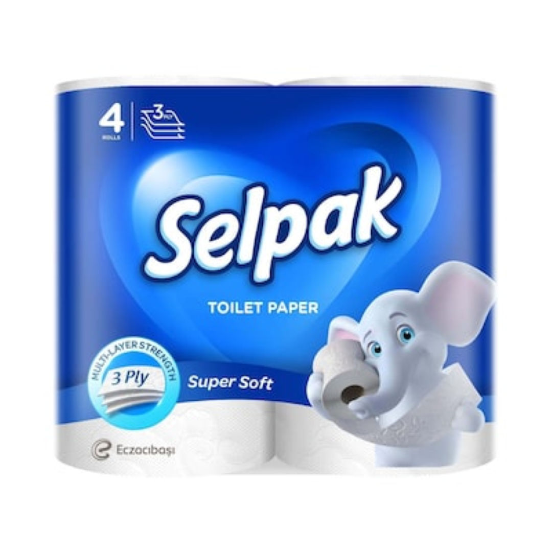 SELPAK TOILET PAPER SUPER SOFT 8S